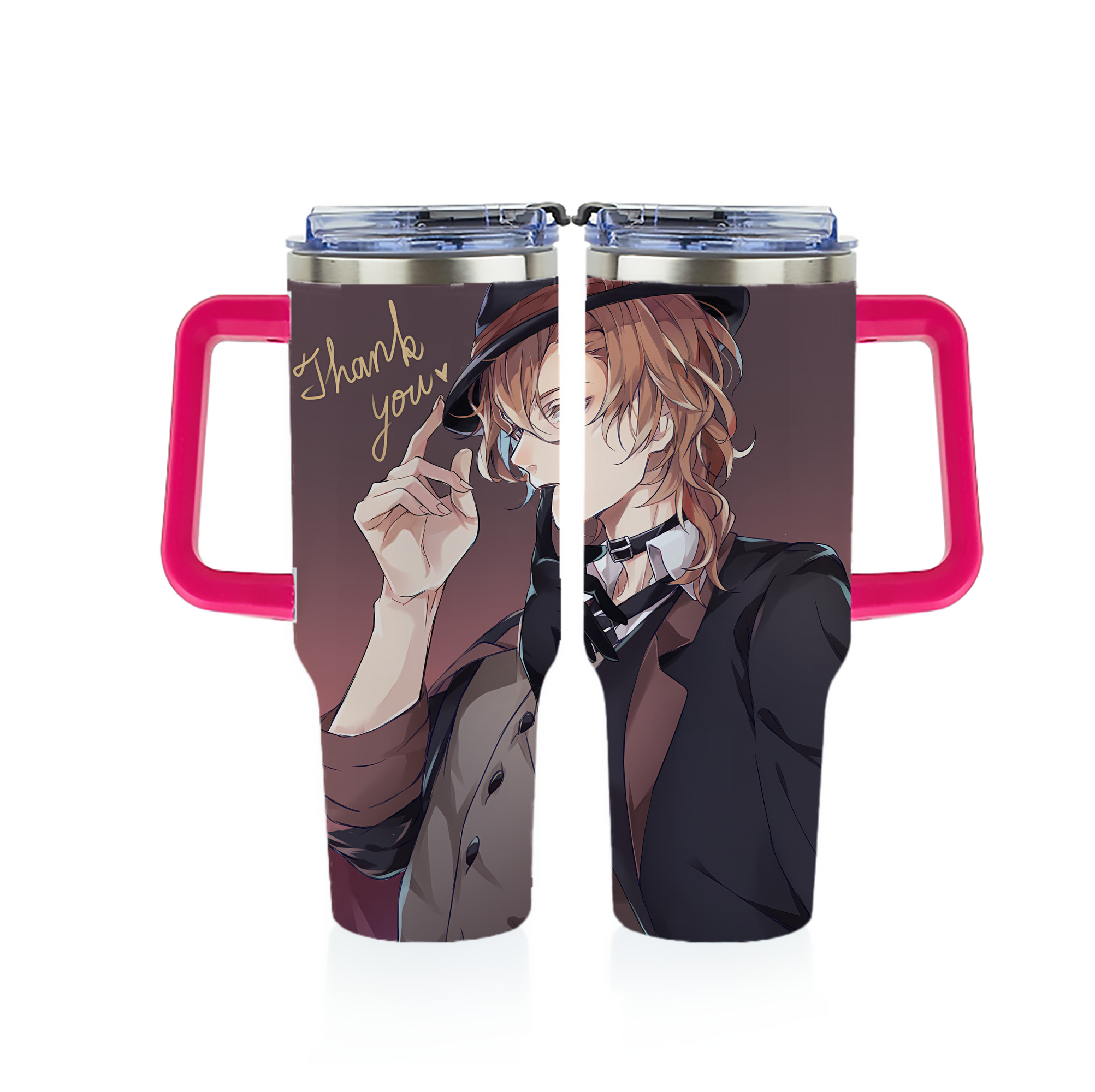 （画像用） 文豪ストレイドッグス Bungo Stray Dogs 1200ｍLフルプリント車用タンブラー
